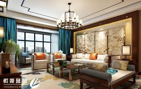龙湖香醍社区四居室175平米中式风格效果图-威尼斯真人官方装饰高延庆主笔设计